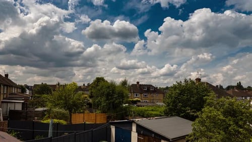 Stormy Skies time-lapse UK Hertfordshire