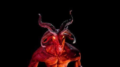 Ziegendämon Baphomet VJ Loop