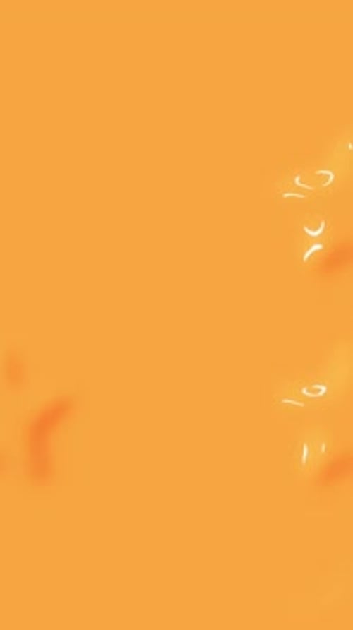 Yellow Background with Embossing Stars Plastic Extrusion Animation 3D Render Animation Vertical