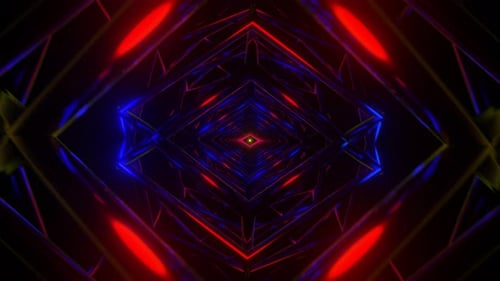 Boucle VJ futuriste avec des visuels hypnotiques palpitants