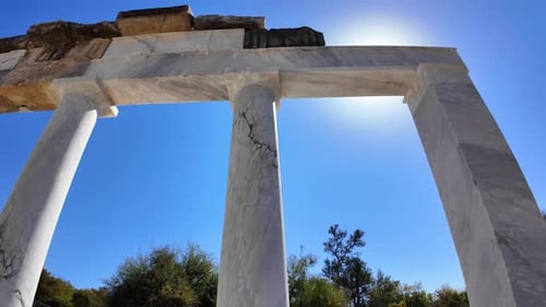 Kaunos ancient city.