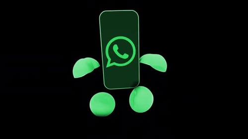 Phone Character Running In Loop Whats Up