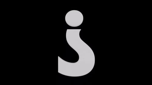 Rotating White Question Mark Loop