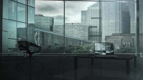 Scheme of Using Cloud Technologies on a Laptop Screen