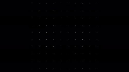 Coleção Radar: animação gráfica de grade de minutos com efeito de falha