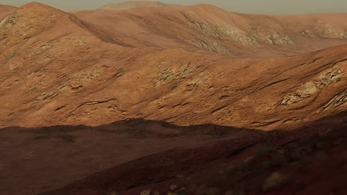 Red Sand Dunes of Namibia