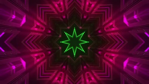 Abstract Motion Background Kaleidoscope Trippy Psychedelic Visuals