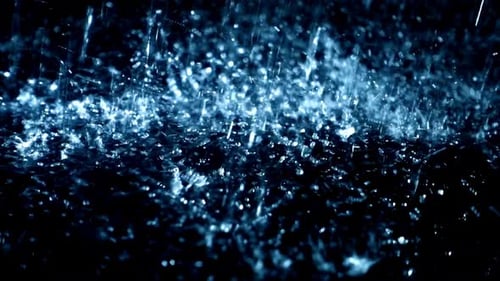 Water Drop Falling