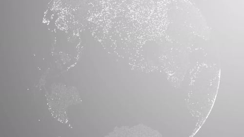 4k - Abstract globe planet earth
