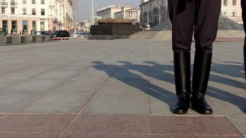 Guards of Honor Armed on Duty