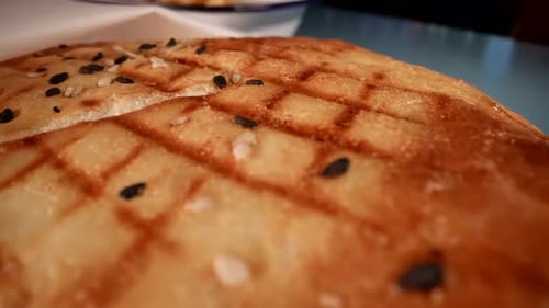 Fast Food and Unhealthy Nutrition Closeup View of Hamburger and French Fries in Restaurant