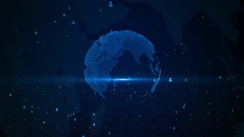 Rede de Internet Wireframe Conexão de tecnologia sem fio para maquete abstrata ou ciberespaço