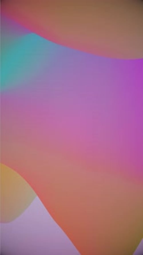Vertical Cool Pastel Color Gradient Wave Abstract Background Loop