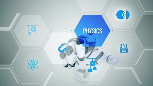 Physik Touchscreen-Animation