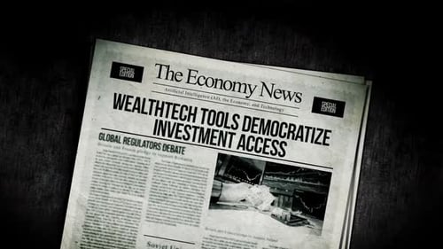 Les outils Wealth Tech démocratisent l'accès à l'investissement, titres de journaux
