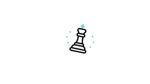 Animiertes Schachsymbol