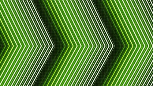 Digital Futuristic Green Arrow