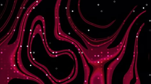 Red Background With Dots