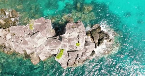 Sea Surface with Turquoise Water