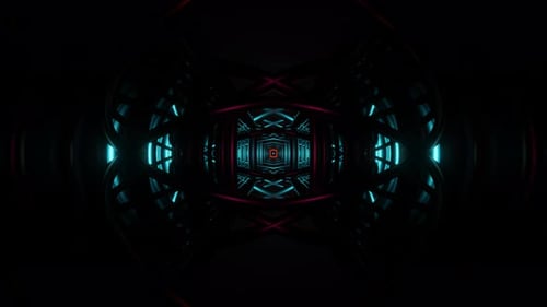 Hypnotic Disco Vibes with Neon Flashes in a Mesmerizing Backdrop