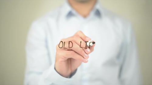 Writing with a Marker on a Clear Surface