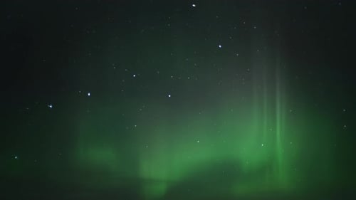 Northern Lights on the night sky