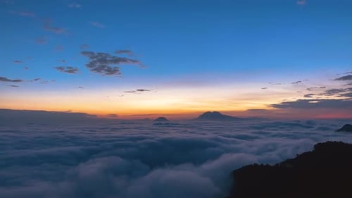 Sunrise over the Mountain