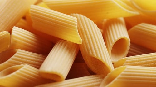 Hintergrundtextur roher italienischer Pasta