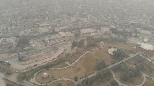 Vista aérea da cidade de Multan, no Paquistão