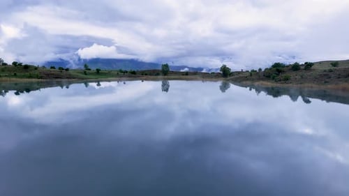 cloudy beautiful landscape