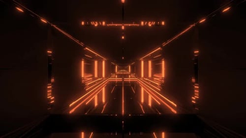 Futuristic Light Stream Animation
