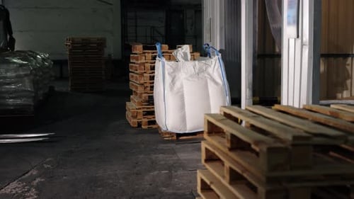 Warehouse Worker Forklift Loader Warehouse Logistics