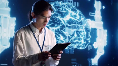 Entwickler implementiert KI-Systeme