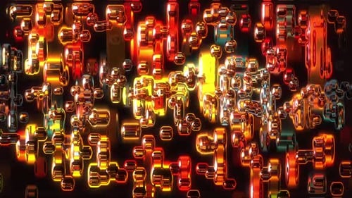 Glass Geometric Mosaic Bg 2