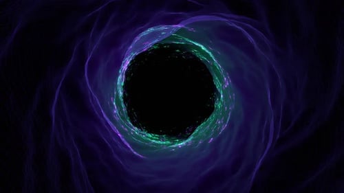 Purple And Turquoise Magic Cave Background Vj Loop In HD