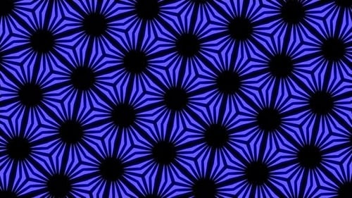 Clove - Kaleidoskopischer Videohintergrund Loop///Organische, farbenfrohe Formen in einem glamourösen Kaleidoskop