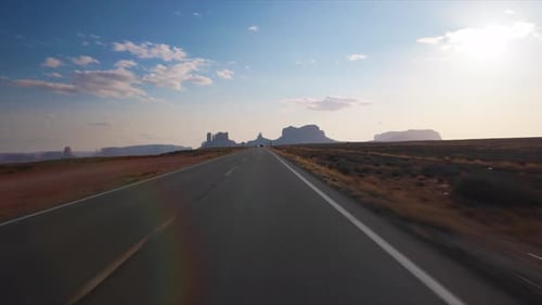 Experience a Stunning Drive Through the Majestic Monument Valley