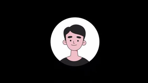Avatar-Animation für Männer auf Alpha