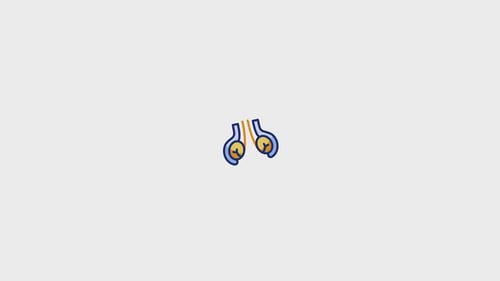 Animated Human Reproductive Organ Icon