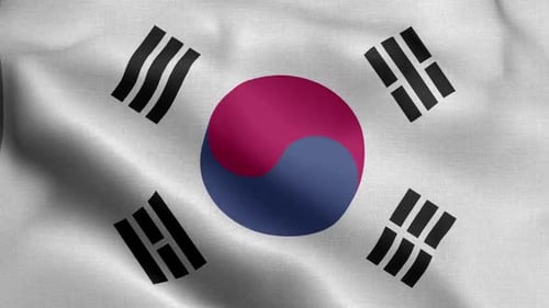 Flagge Südkoreas