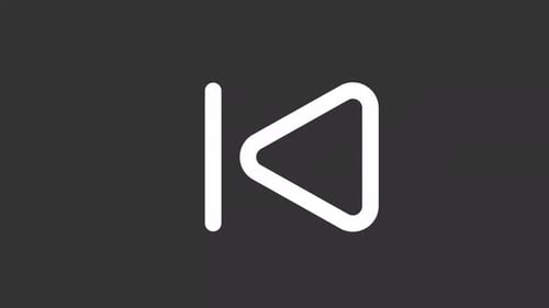 Icono animado Skip White Line Ui