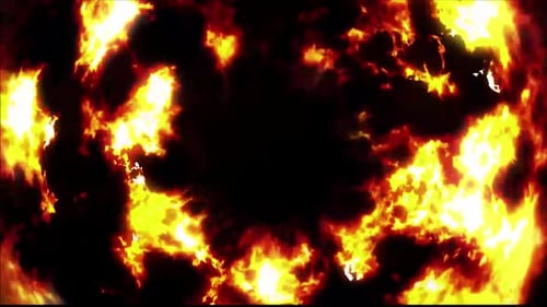 Glowing Fire Spread Video