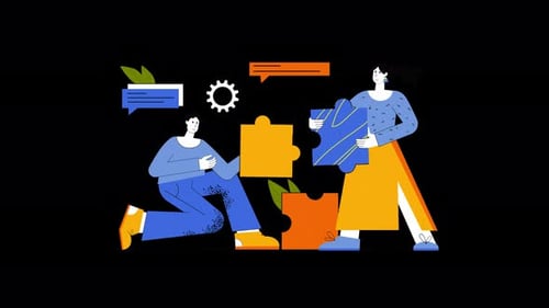 Creative Teamwork: Collaboration in Problem Solving and Strategy Development Illustration