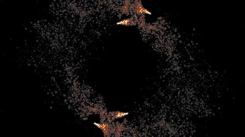 Magic Particles Trail 01