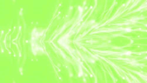 Fluid Abstract Light Stream Particles Motion Background