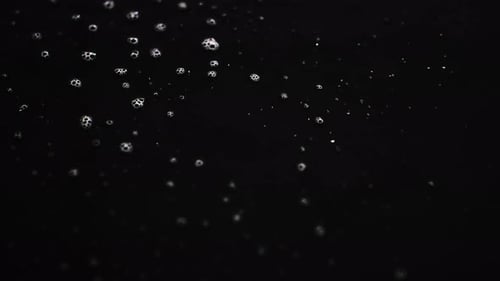 Ralentissement des éclaboussures d'eau