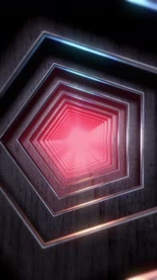Metal Pentagon Tunnel