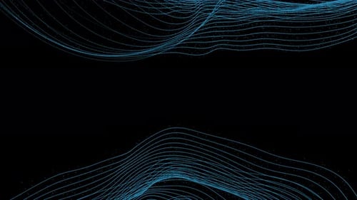 Blue Strings and Particles