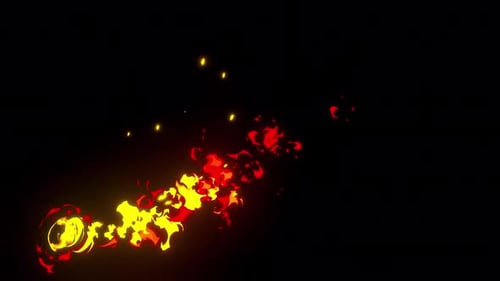 Fire & Flamethrower Effect video with Alpha Channel