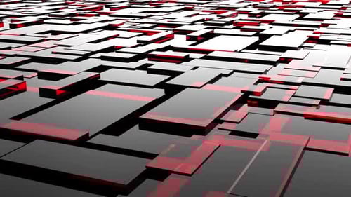 Background of Boxes. Abstract background Loop